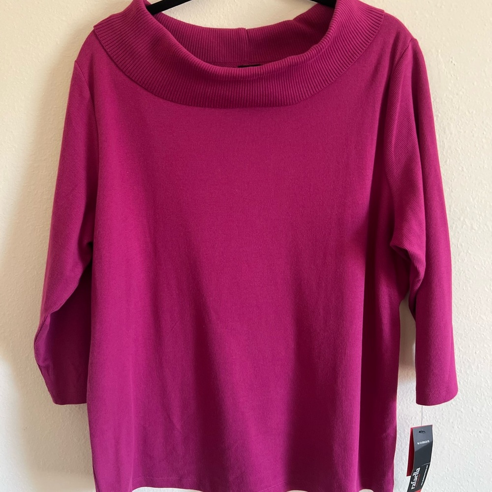Rafaella Cowl Neck Sweater